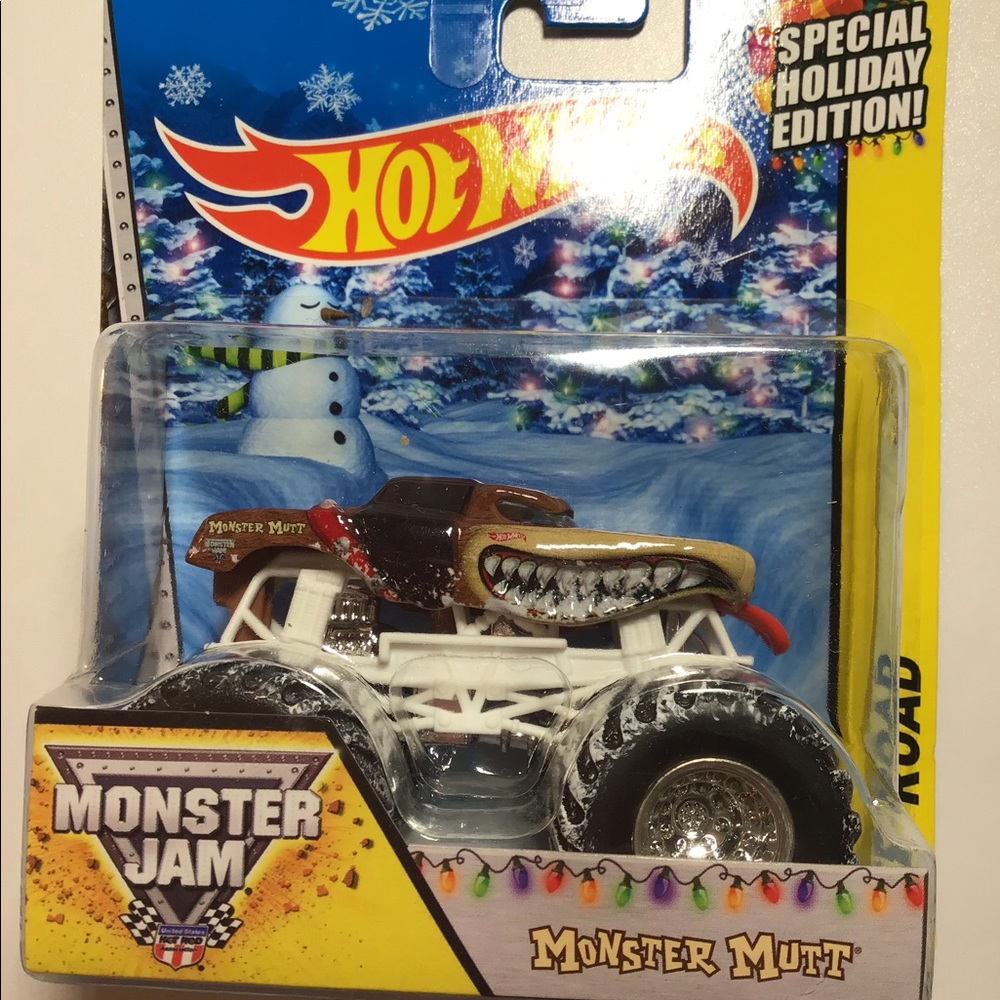 Hot Wheels Special Holiday Edition Monster Jam Monster Mutt